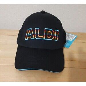 2024 Aldi Gear Black Baseball Hat Cap - Brand New with Tags